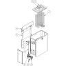 Электрическая печь HARVIA THE WALL SW60E Black Steel HSWE600400M