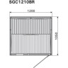 Инфракрасная кабина HARVIA RADIANT SGC1210BR двухместная, хемлок
